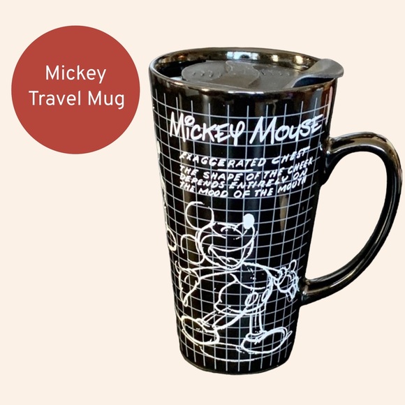 Disney Mickey Mouse Sketchbook Black Travel Mug - 12 fl oz. - Picture 5 of 15